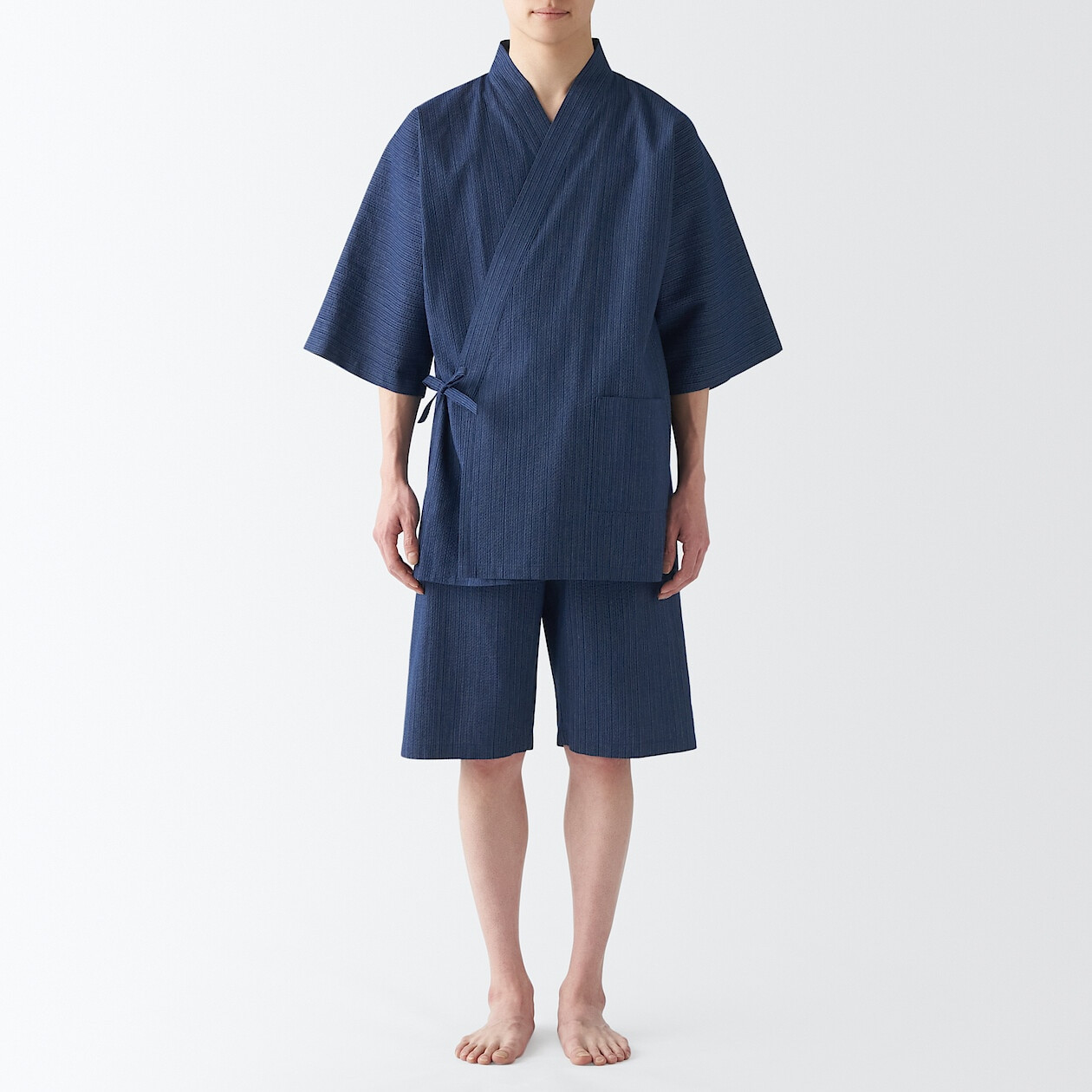 Jinbei shijira granatowe