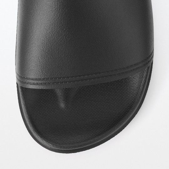 Klapki profilowane czarne