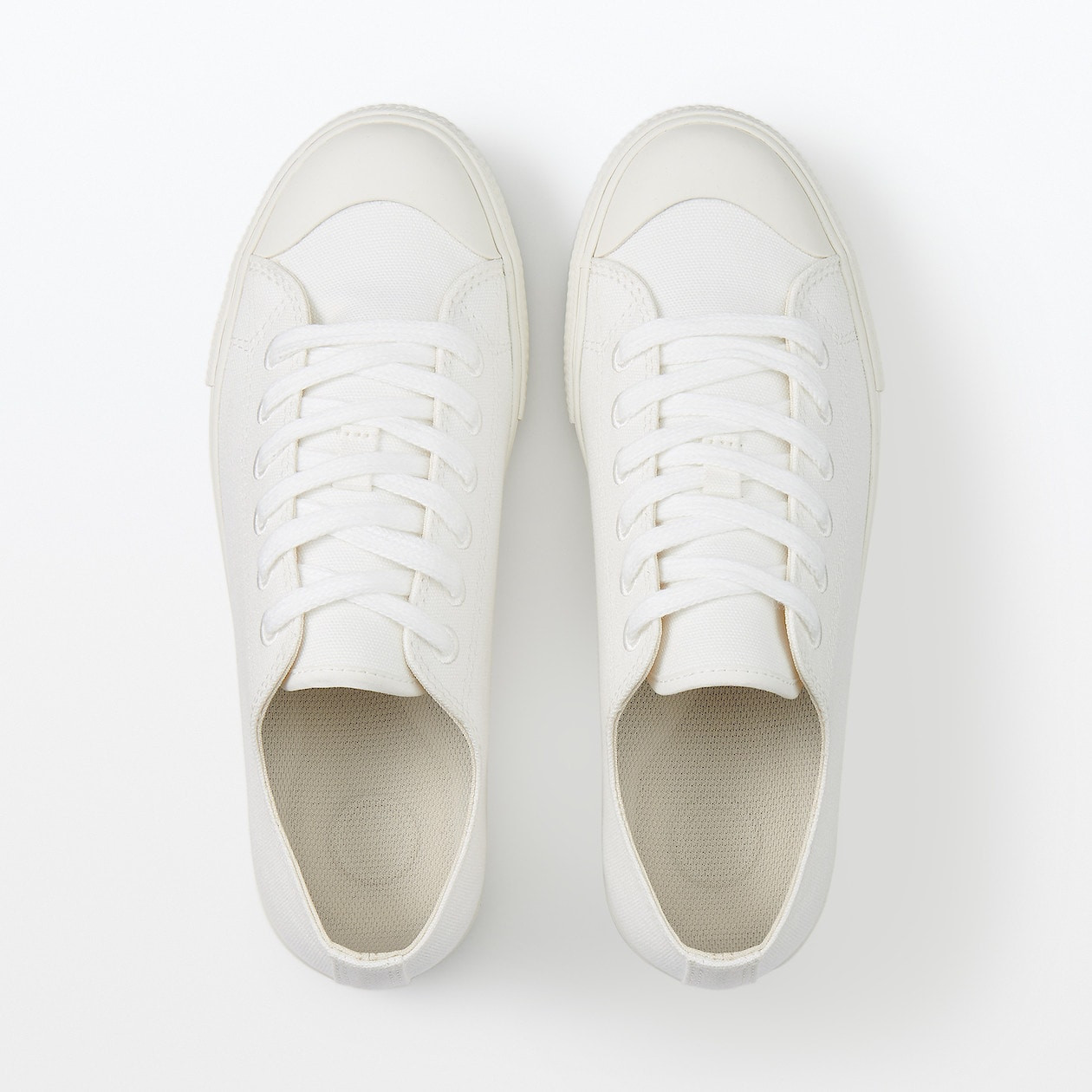 Trampki niskie białe