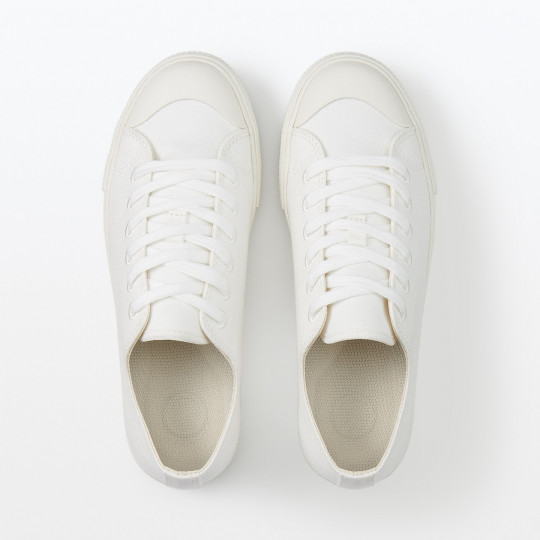 Trampki niskie białe