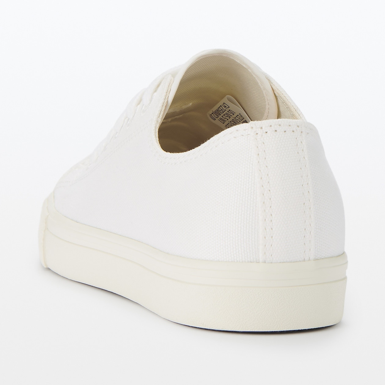 Trampki niskie białe