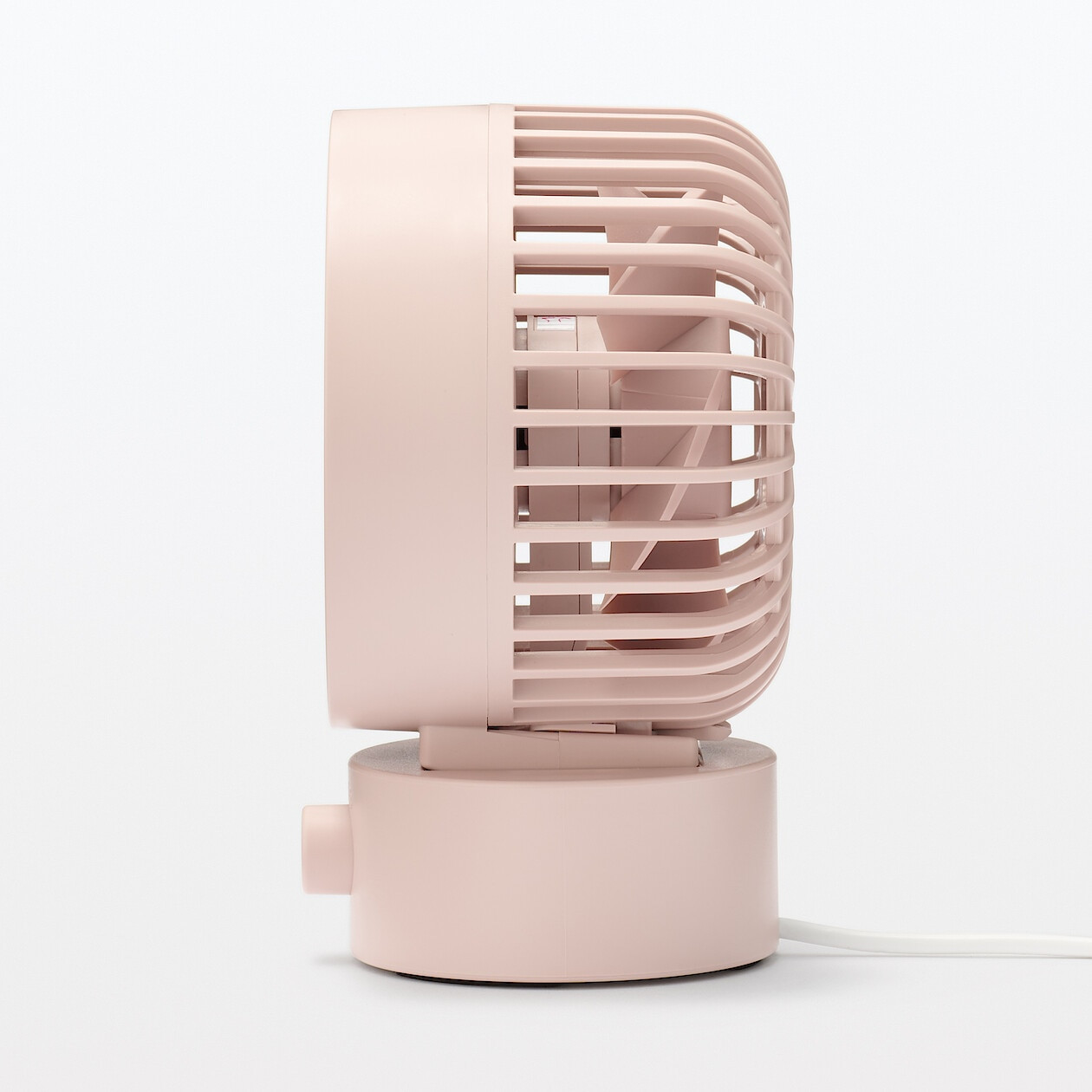 Wiatraczek USB cichy różowy
