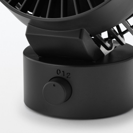 Wiatraczek USB cichy czarny