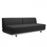 Filcowa, rozkładana sofa T2 w kolorze grafitowym 195 x 86 x 71cm
