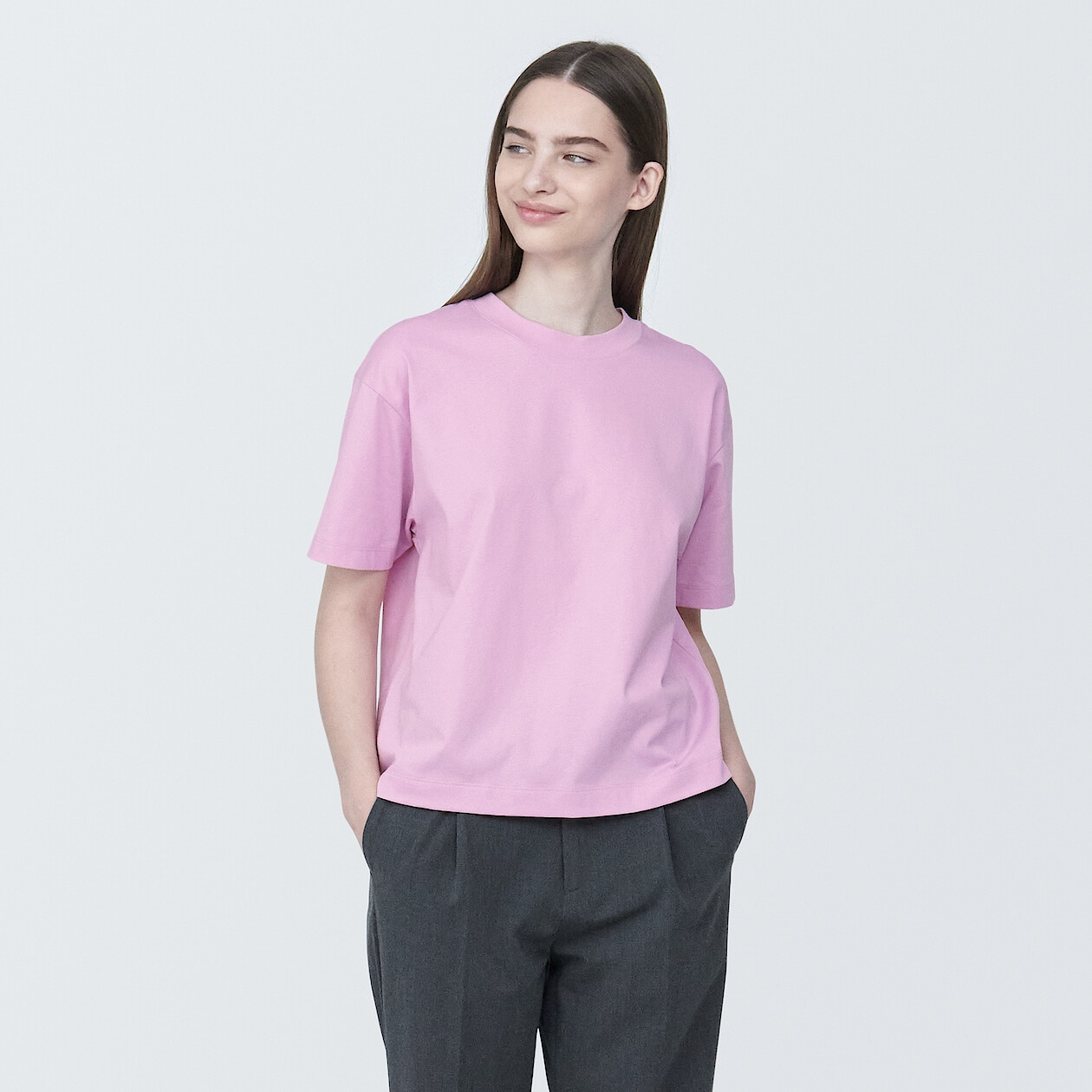 T-shirt różowy