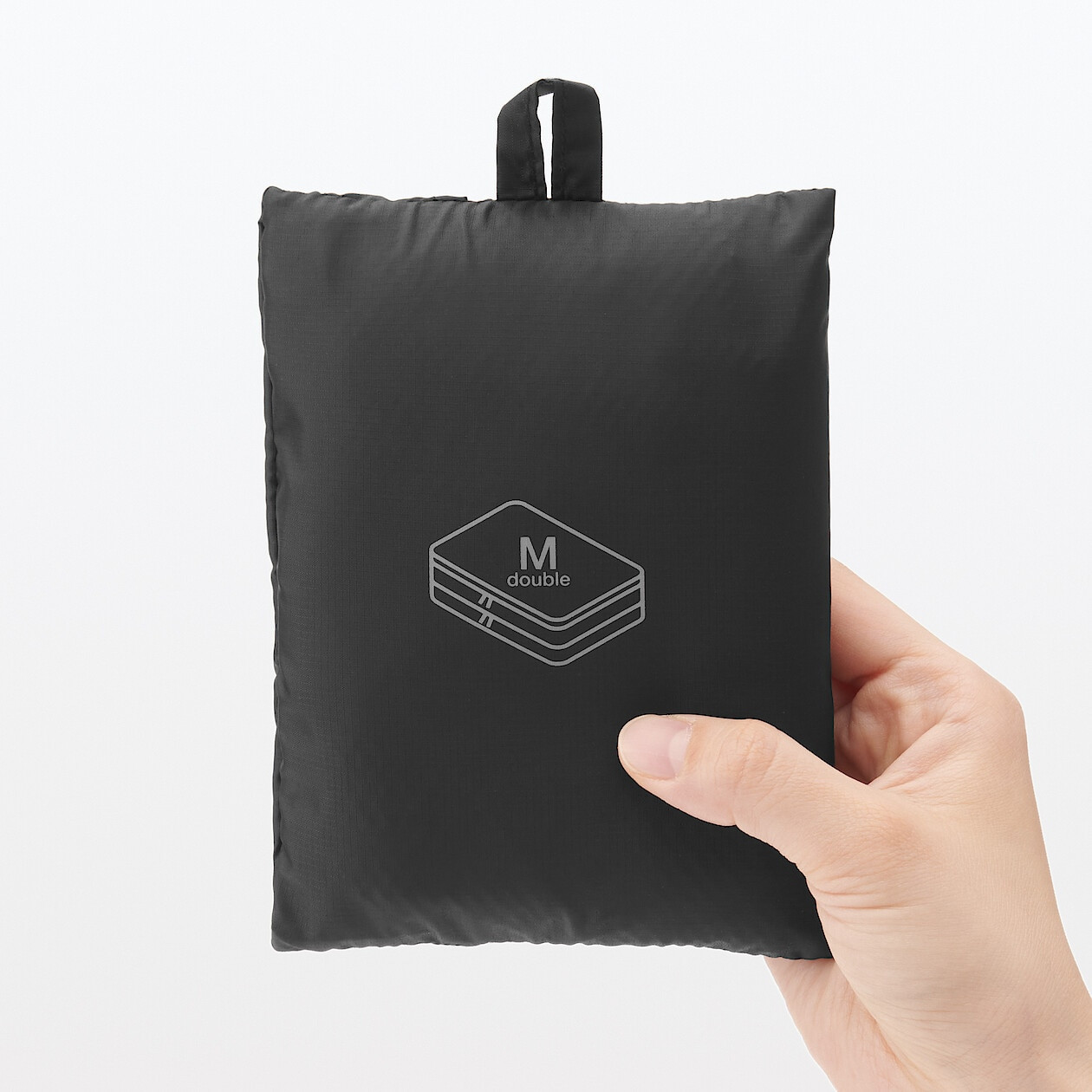 Organizer podróżny do walizki podwójny czarny M