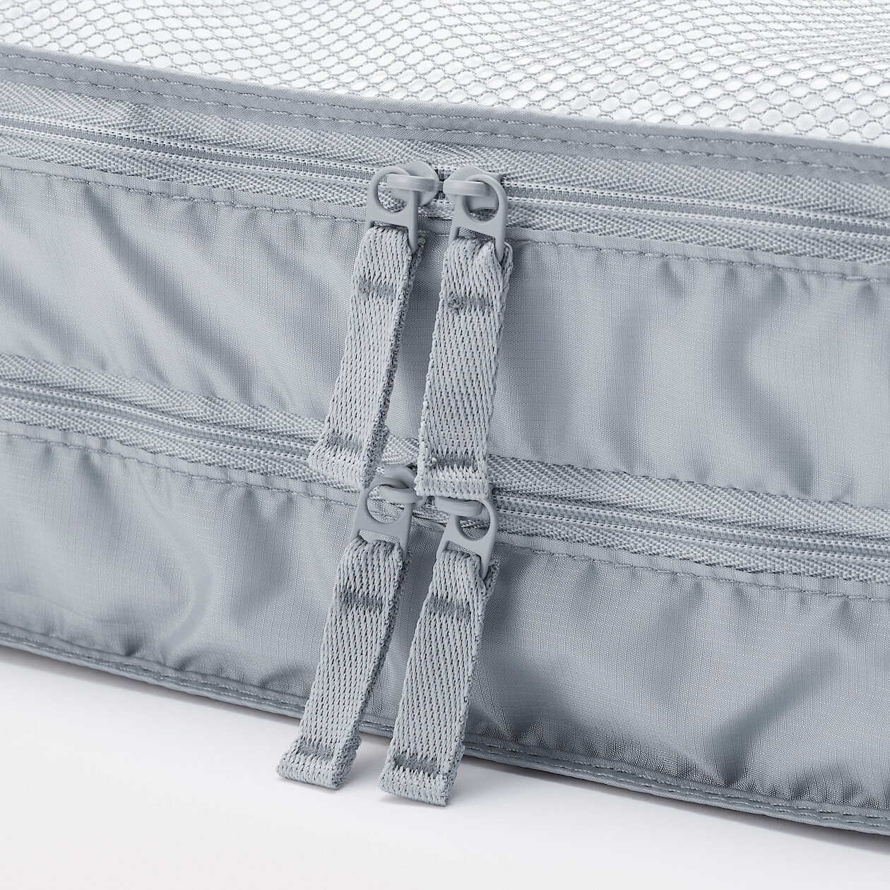 Organizer podróżny do walizki podwójny szary M