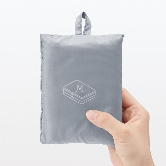 Organizer podróżny do walizki podwójny szary M