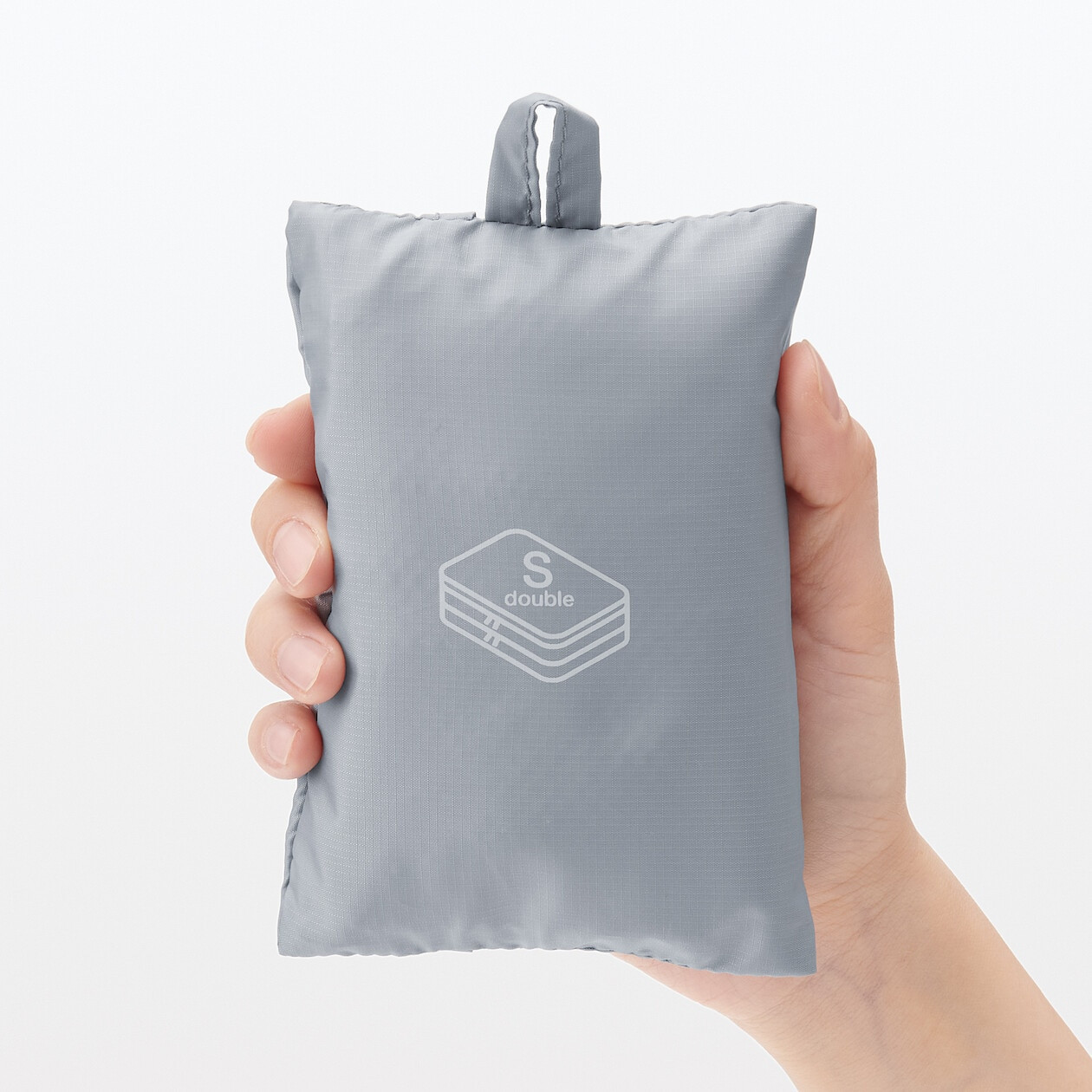 Organizer podróżny do walizki podwójny szary S