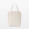 Torba tote bawełniana wysoka beżowa