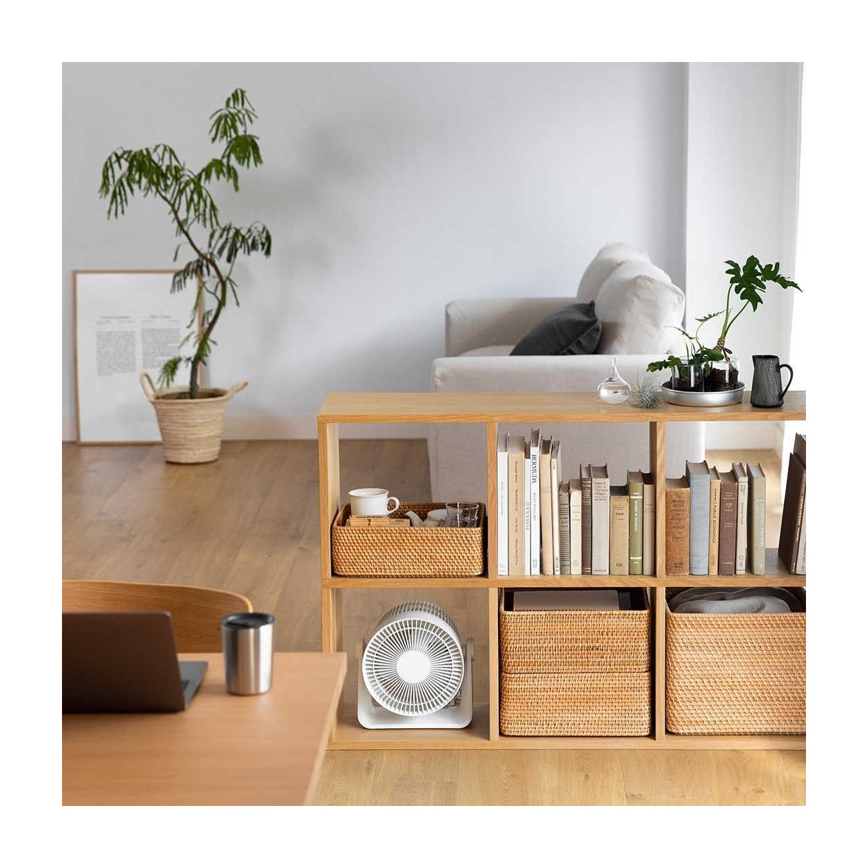 Kosz rattanowy 36x26x12cm