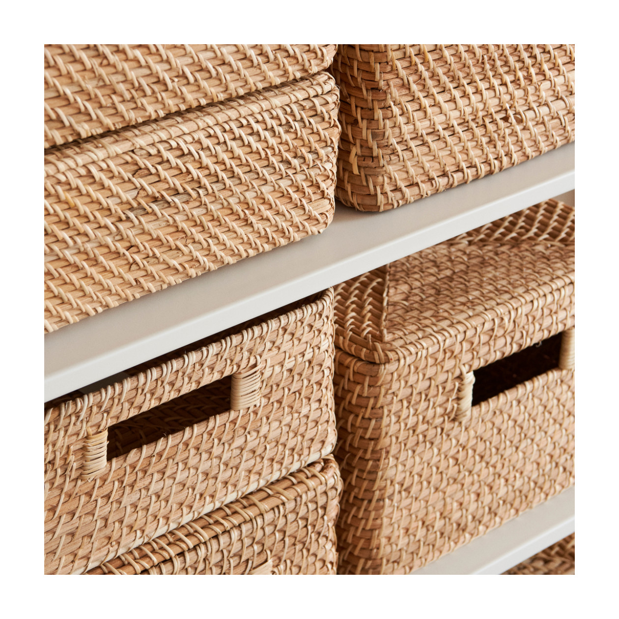 Kosz rattanowy 36x26x24cm