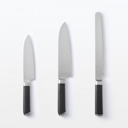 Nóż kuchenny do pieczywa ze stali nierdzewnej