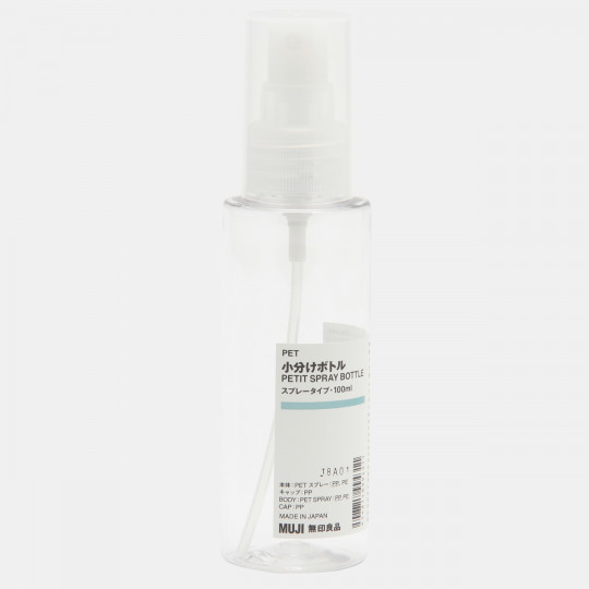 Butelka z atomizerem PET 100ml transparentna