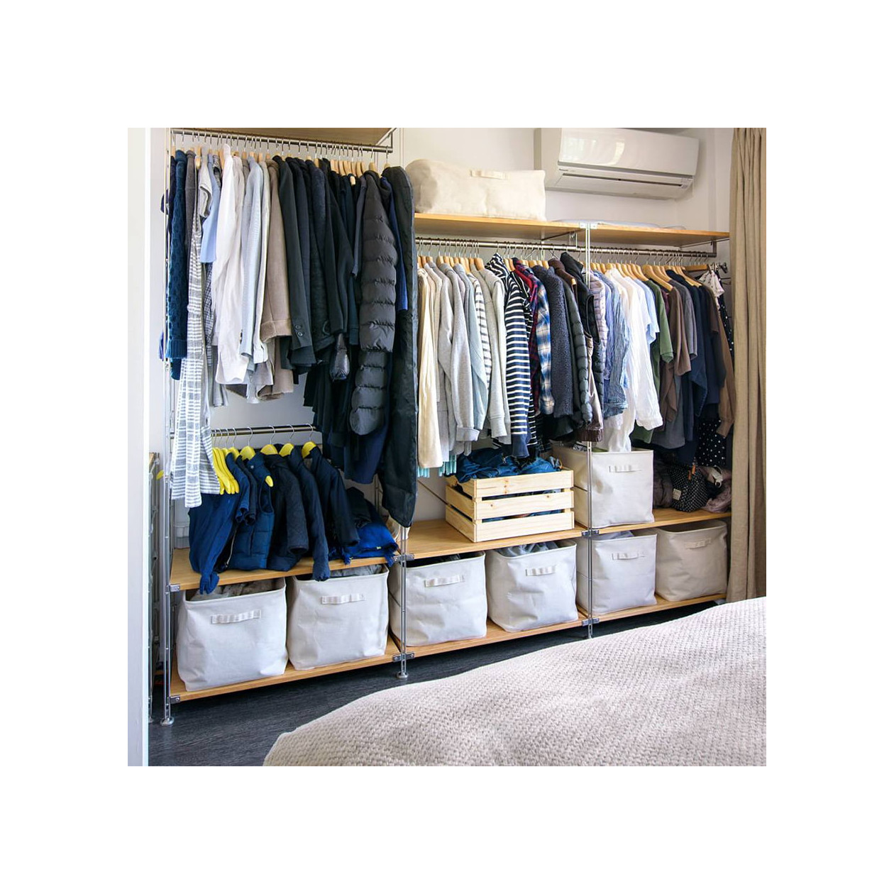 Pojemnik poliester-len wysoki zamykany 35x35x32cm