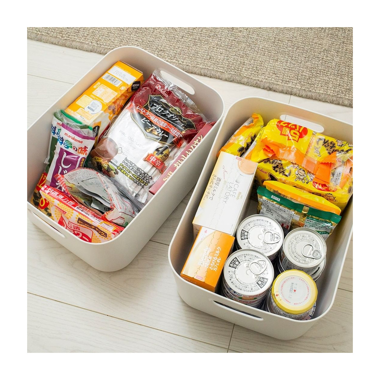 Pojemnik PE 25.5x36x16cm biały