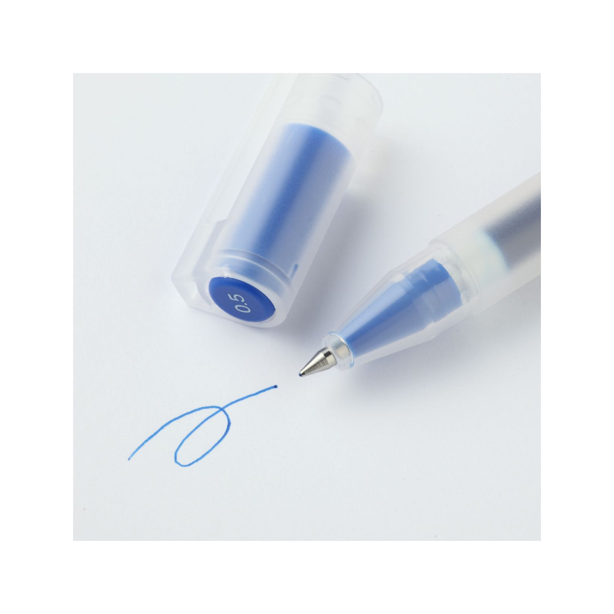 Długopis żelowy 0,5mm niebieski