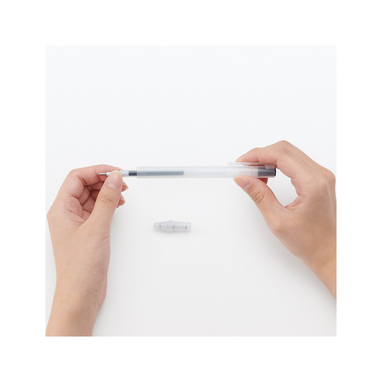 Długopis żelowy smooth 0,5mm czerwony