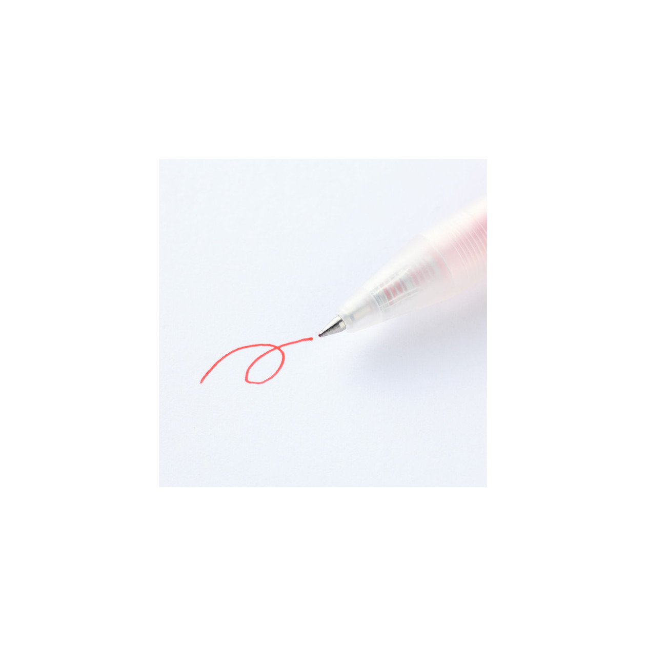 Długopis żelowy smooth 0,5mm czerwony