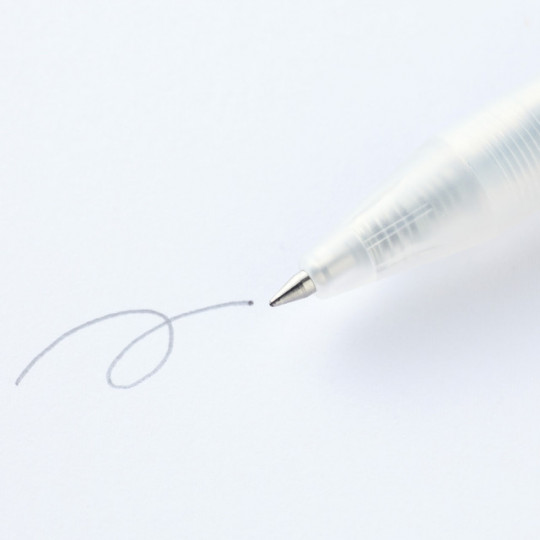 Długopis żelowy smooth 0,5mm szary