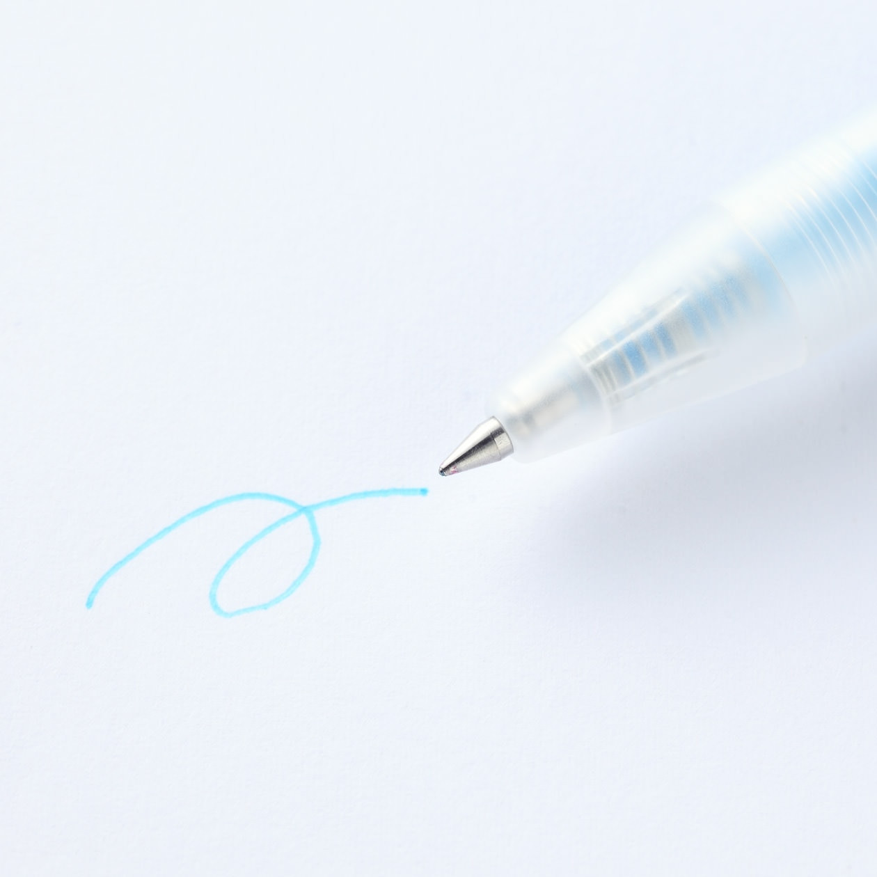 Długopis żelowy smooth 0,5mm jasnoniebieski