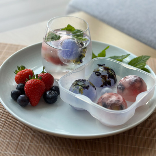 Foremka do lodu silikonowa kule