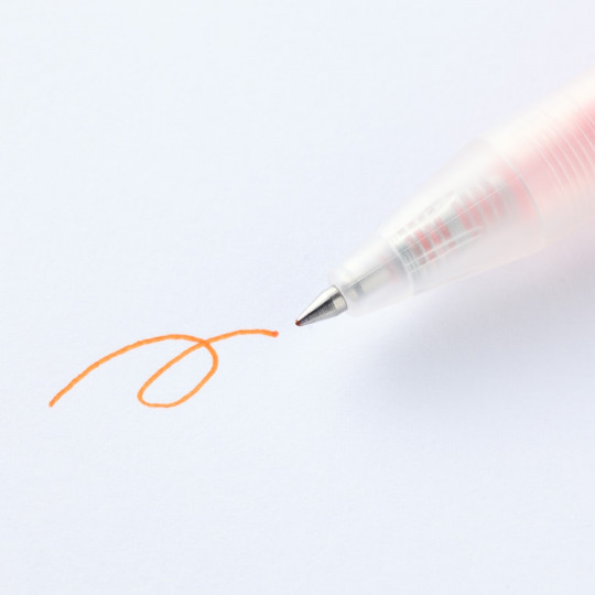 Długopis żelowy smooth 0,5mm pomarańczowy