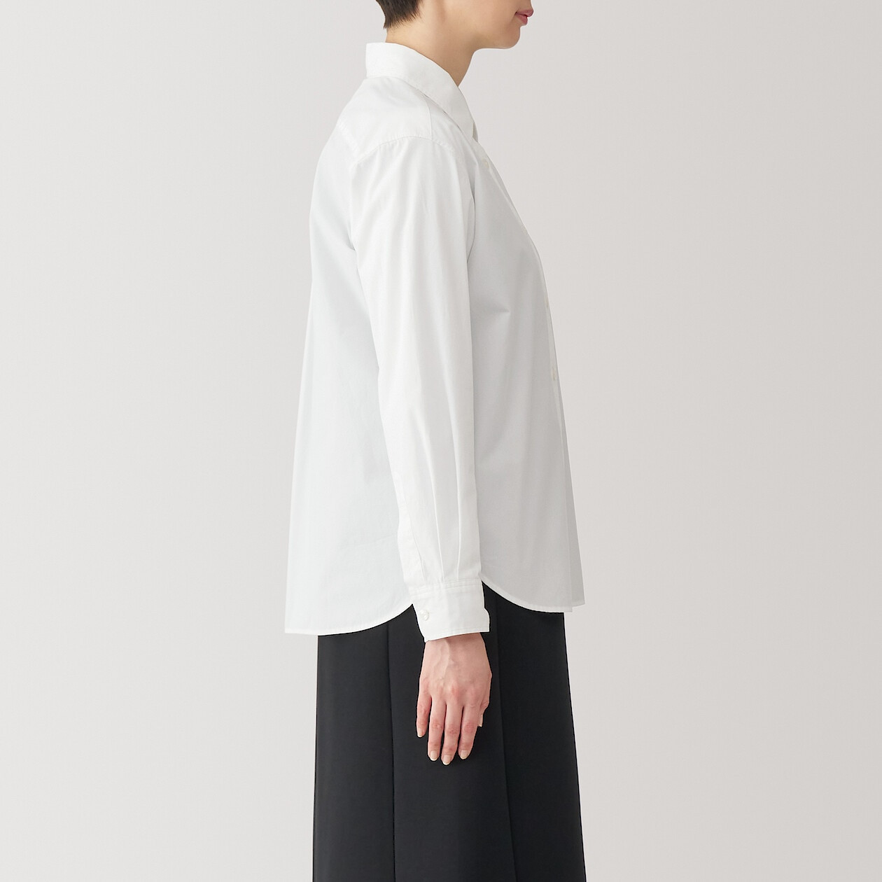 Koszula z bawełny organicznej biała