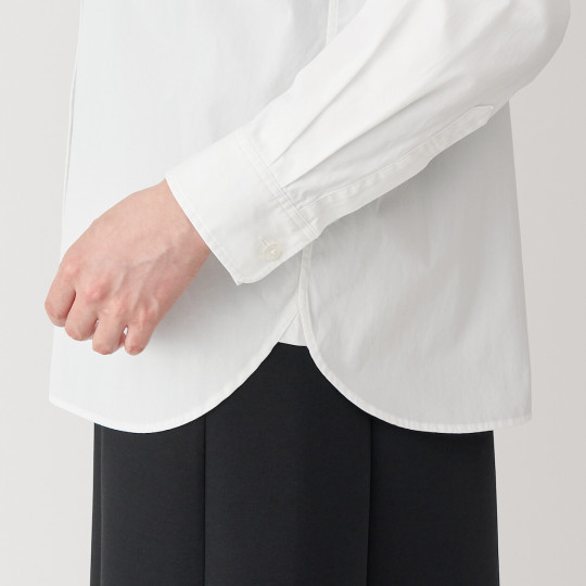 Koszula z bawełny organicznej biała