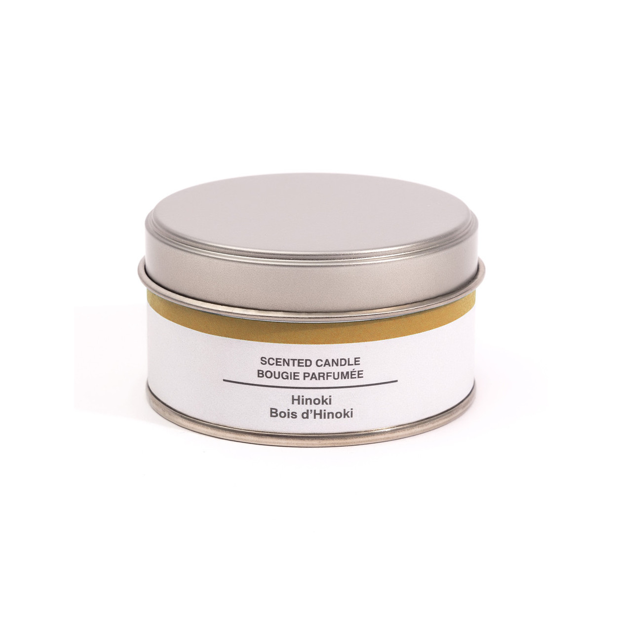 Świeca zapachowa w puszce drewno hinoki