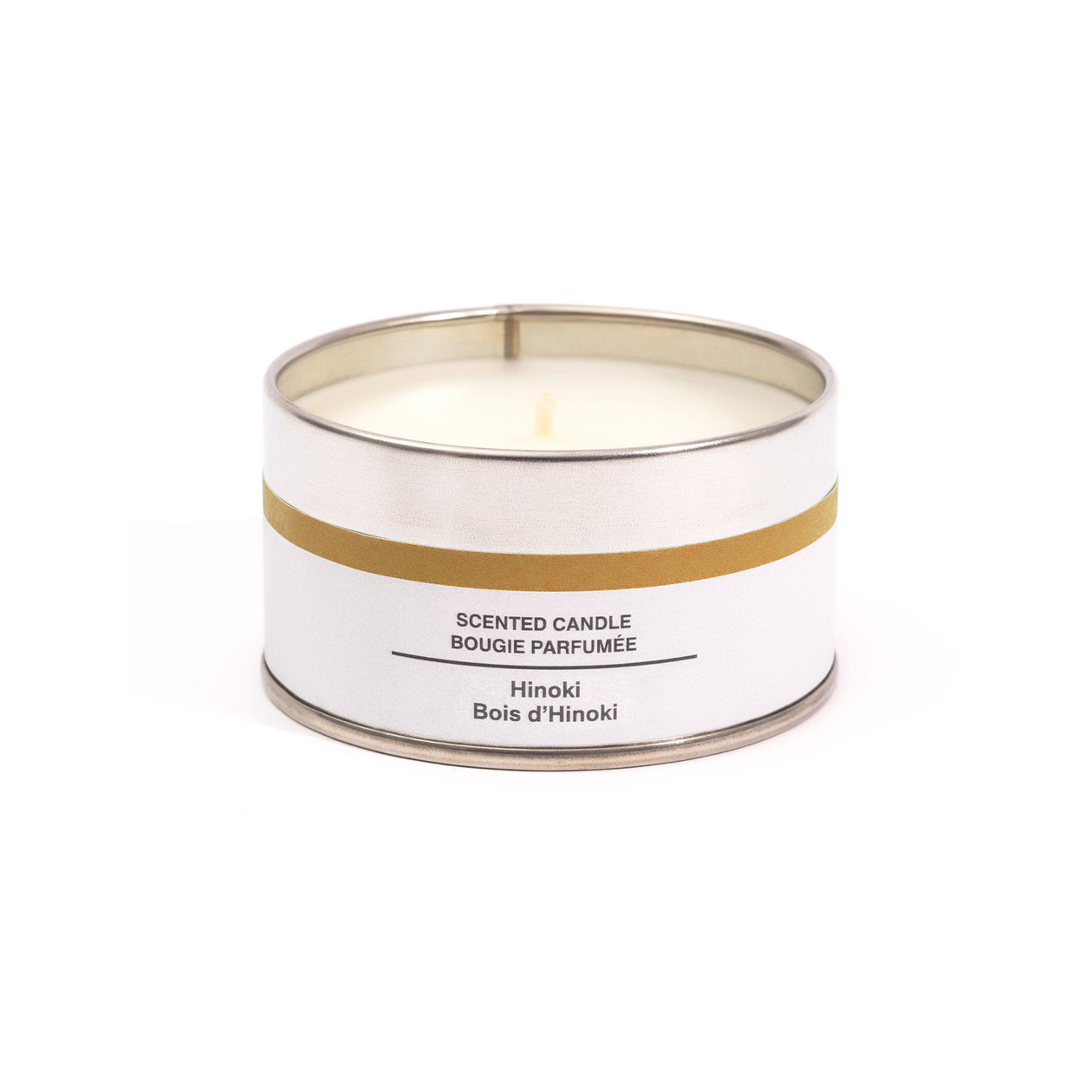 Świeca zapachowa w puszce drewno hinoki