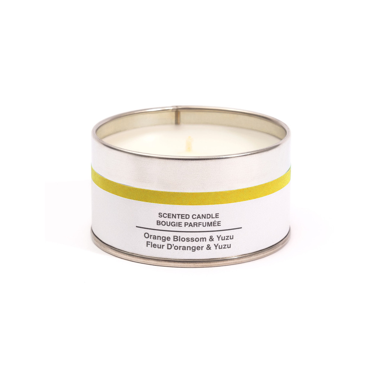Świeca zapachowa w puszce kwiat pomarańczy i yuzu