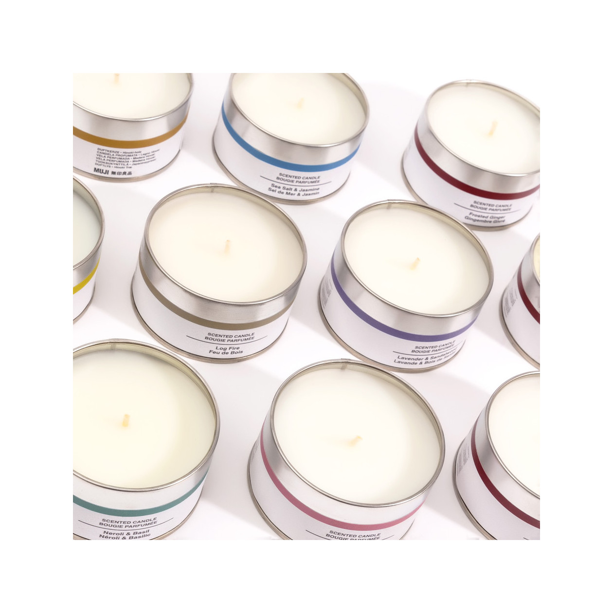 Świeca zapachowa w puszce kwiat pomarańczy i yuzu