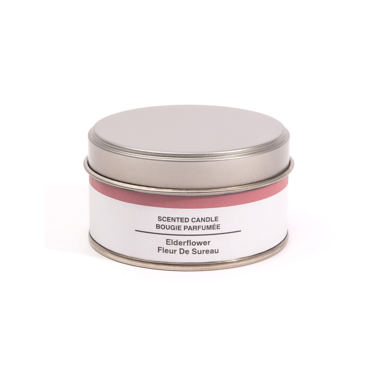 Świeca zapachowa w puszce czarny bez