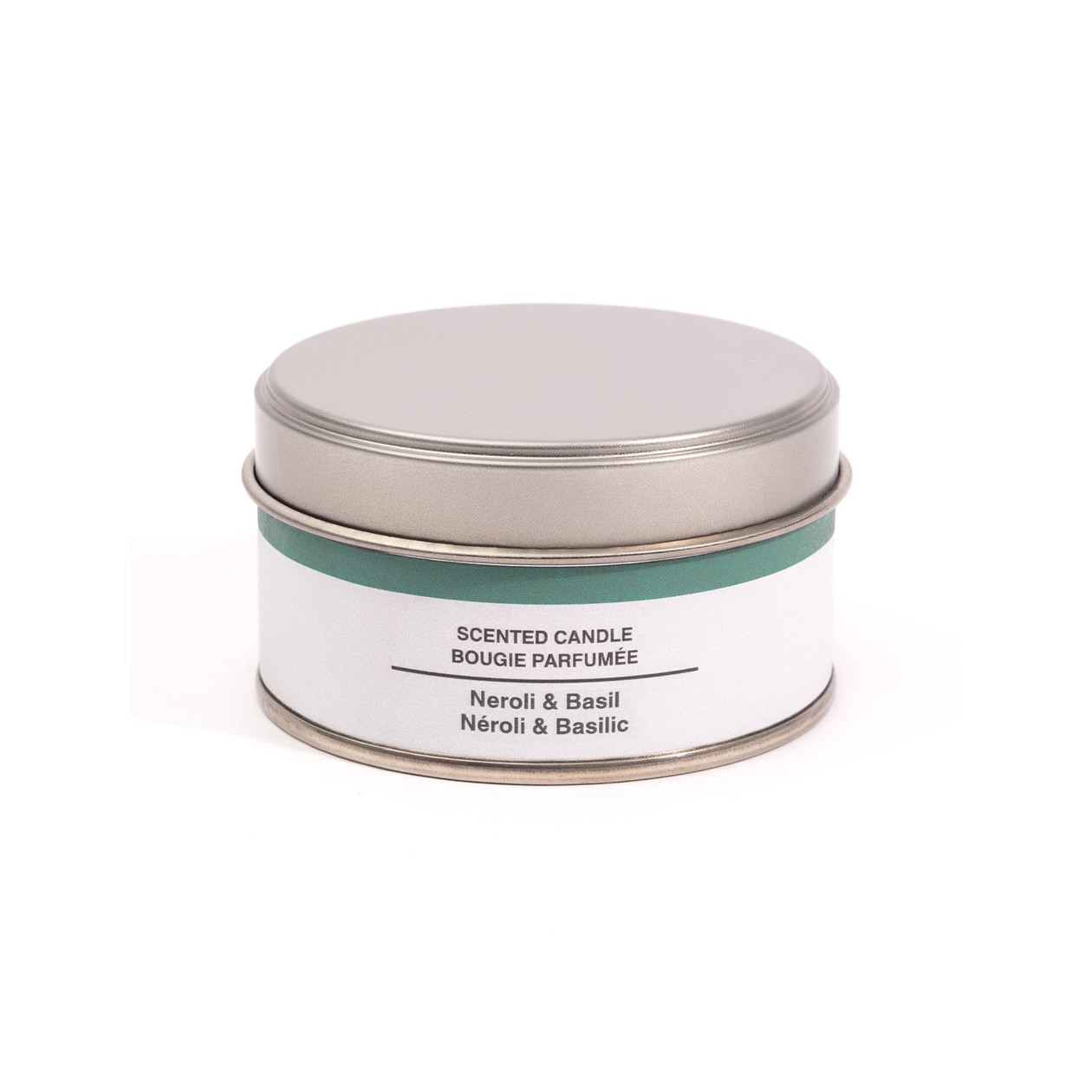 Świeca zapachowa w puszce neroli i bazylia