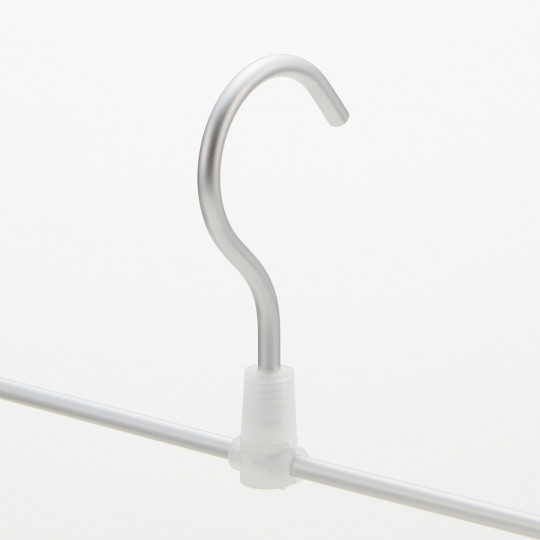 Wieszak 3-rzędowy z klipsami aluminiowy