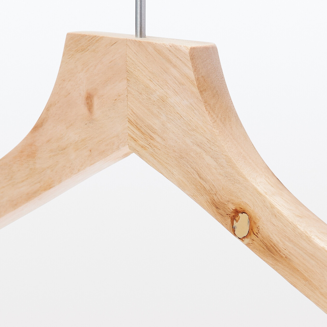 Wieszak z drewna z sękami 5szt