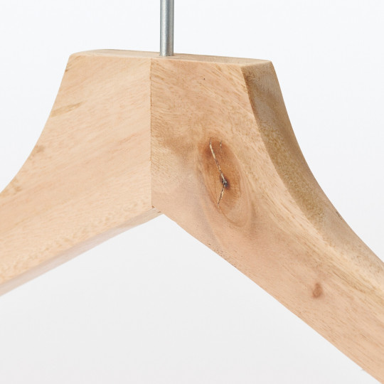 Wieszak z drewna z sękami 5szt