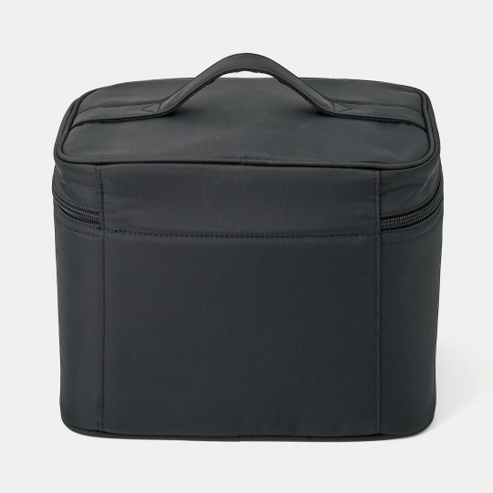 Kosmetyczka kuferek nylonowa M czarna