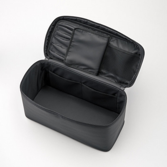 Kosmetyczka kuferek nylonowa L czarna