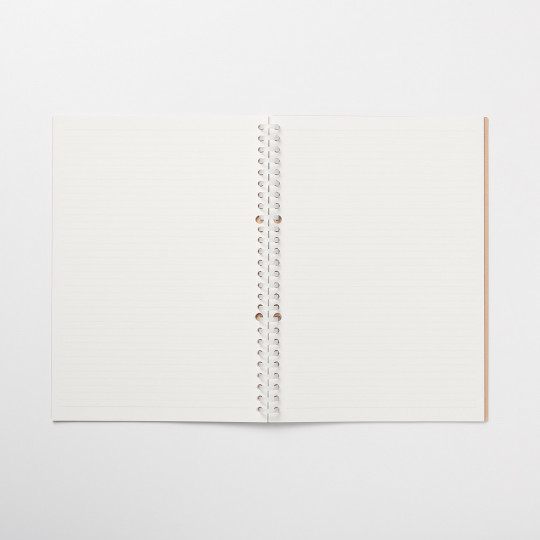 Okładka sprężynowa B5 beżowa