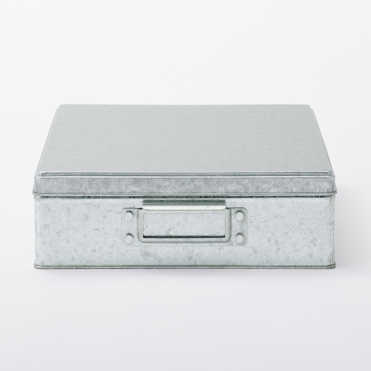 Pudełko cynowe niskie L