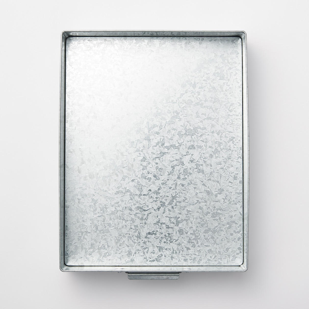 Pudełko cynowe niskie L