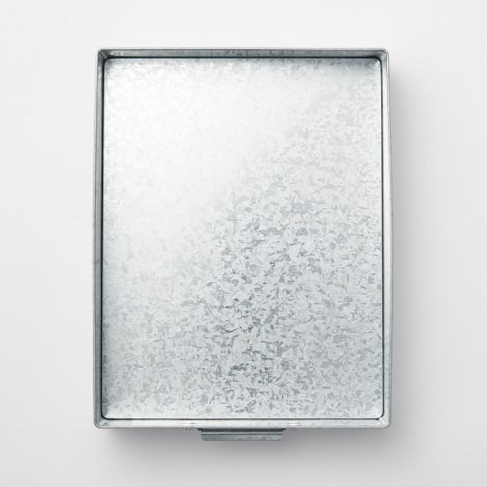 Pudełko cynowe niskie L