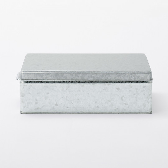 Pudełko cynowe niskie S