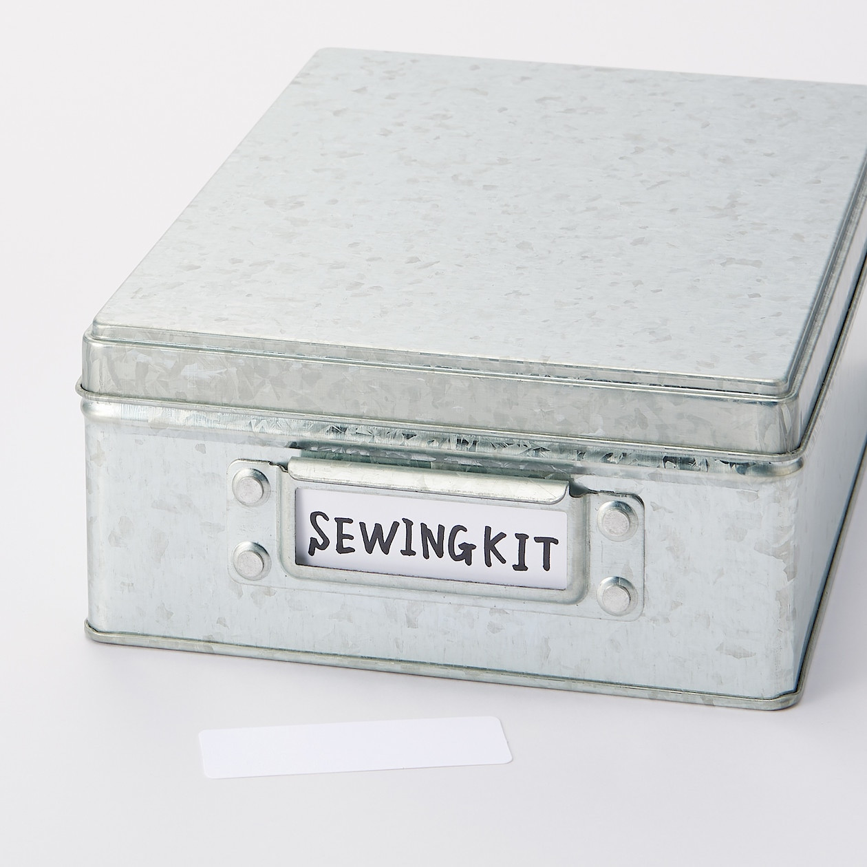 Pudełko cynowe niskie S