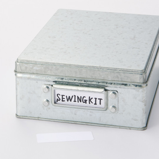 Pudełko cynowe niskie S