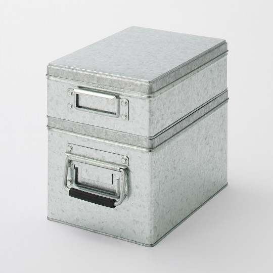 Pudełko cynowe niskie S