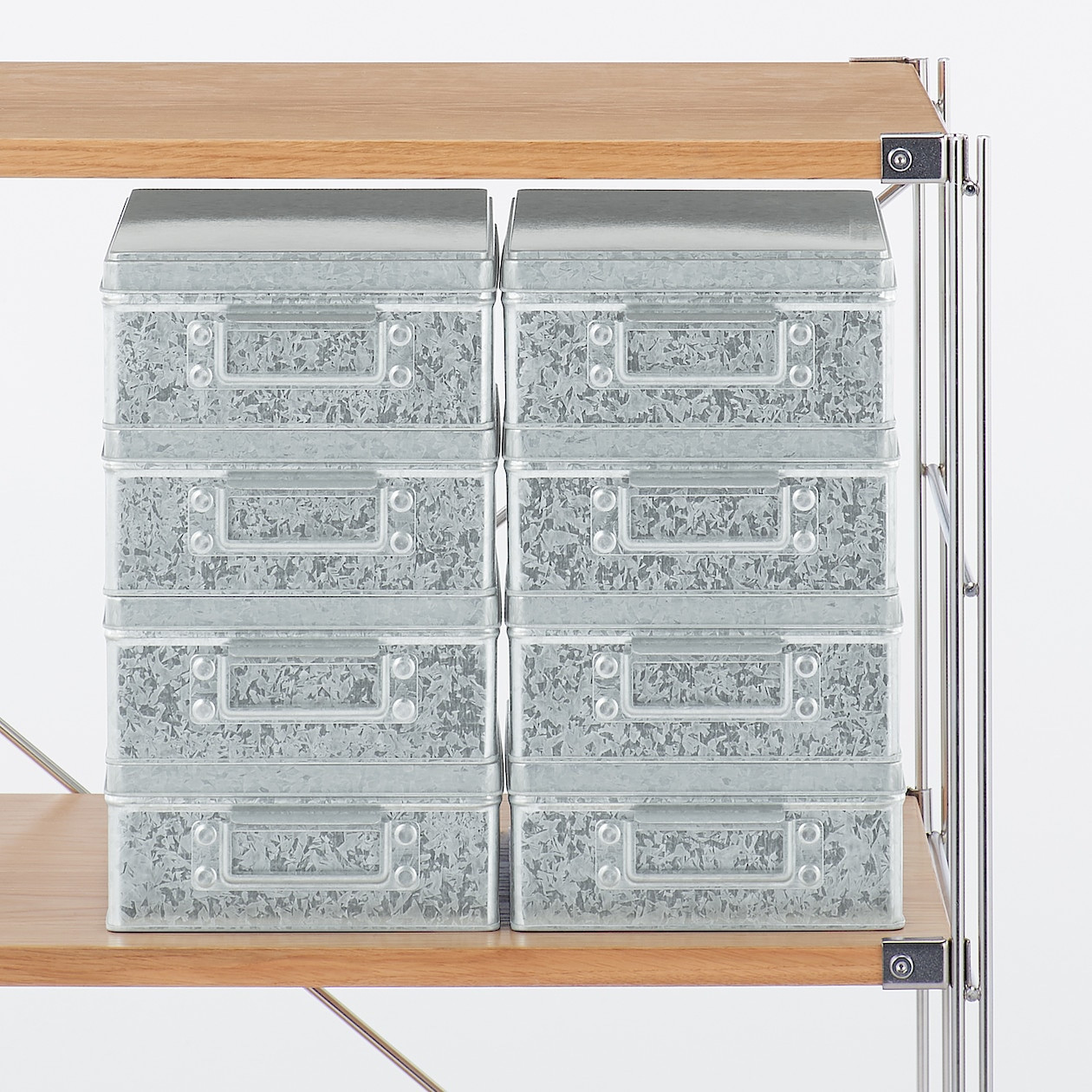 Pudełko cynowe niskie S