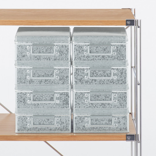 Pudełko cynowe niskie S